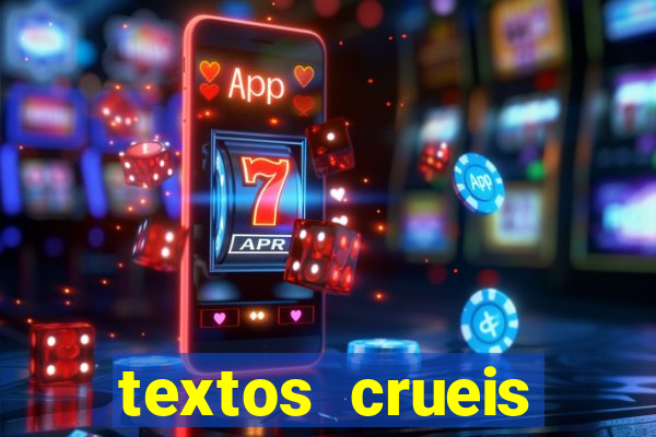 textos crueis demais para serem lidos rapidamente pdf